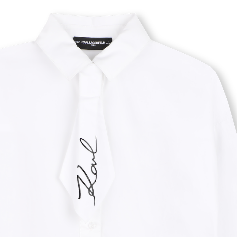 Langarmhemd KARL LAGERFELD KIDS 
                        M&Auml;DCHEN
