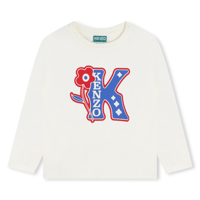 Langarm-Shirt aus Baumwolle KENZO KIDS M&Auml;DCHEN
