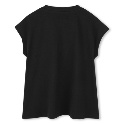 Flie&szlig;endes Baumwoll-T-Shirt DKNY M&Auml;DCHEN