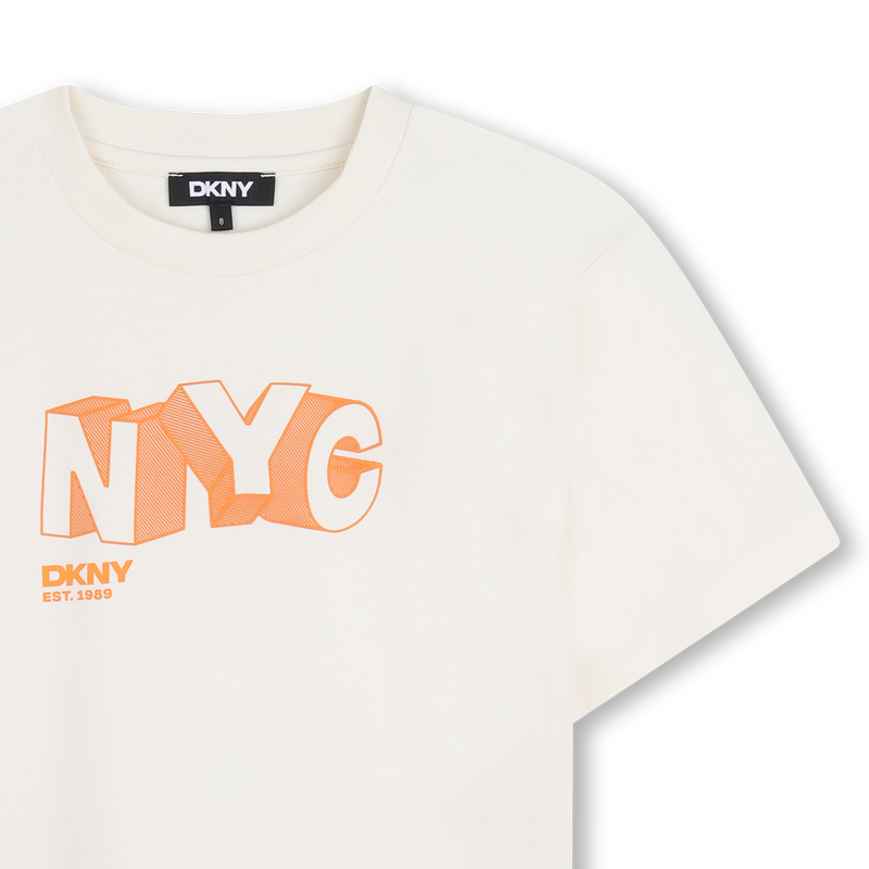 KURZ&Auml;RMELIGES T-SHIRT DKNY 
                        JUNGE