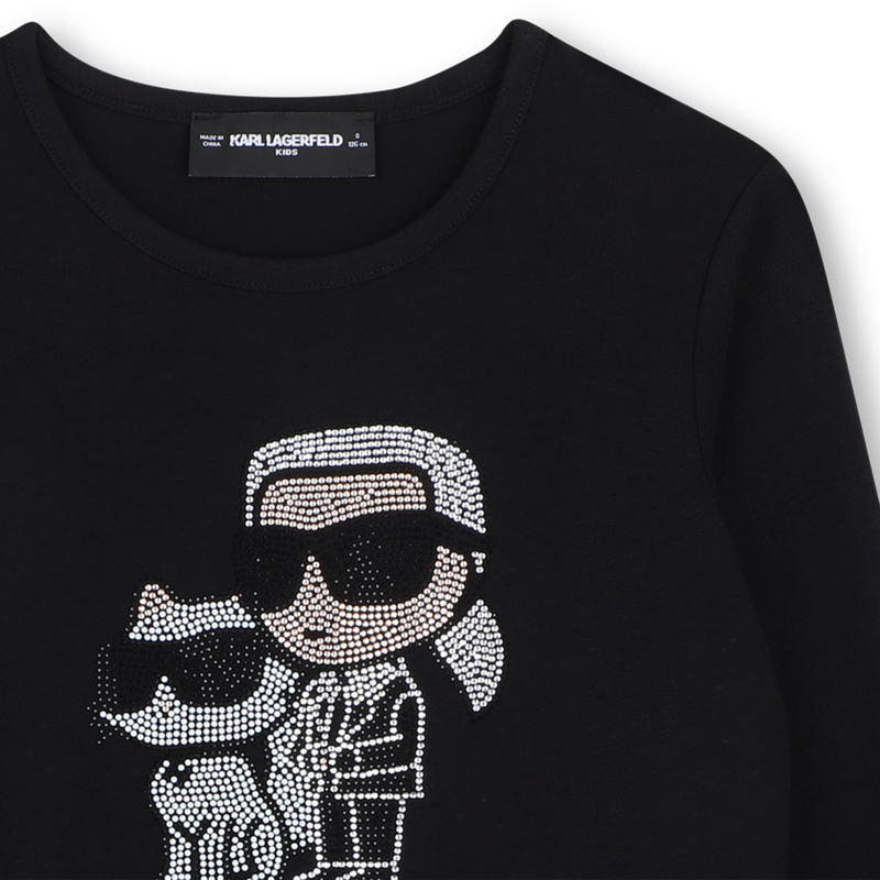 Langarmshirt KARL LAGERFELD KIDS 
                        M&Auml;DCHEN
