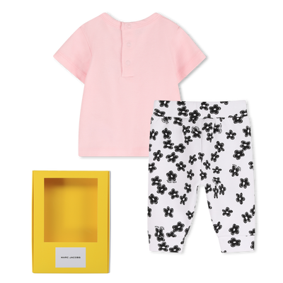 SET AUS T-SHIRT UND LEGGINGS MARC JACOBS UNISEX