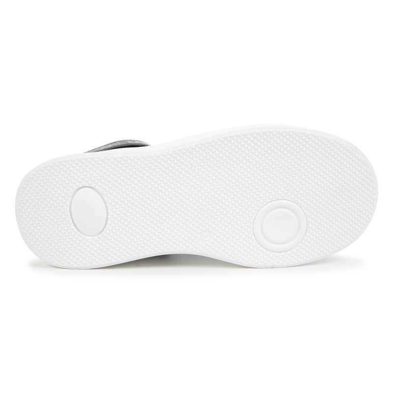 High-Top-Sneaker aus Leder KARL LAGERFELD KIDS 
                        M&Auml;DCHEN