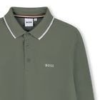 Lang&auml;rmeliges Poloshirt BOSS 
                    JUNGE