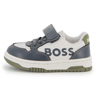 Sneaker mit elastischen Schn&uuml;rsenkeln BOSS 
                    JUNGE
