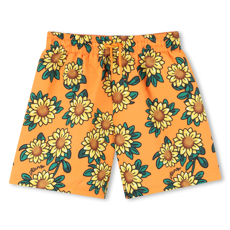 Bedruckte Badeshorts KENZO KIDS 
                        JUNGE
