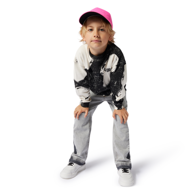 Leder-Sneaker mit Klett MARC JACOBS JUNGE