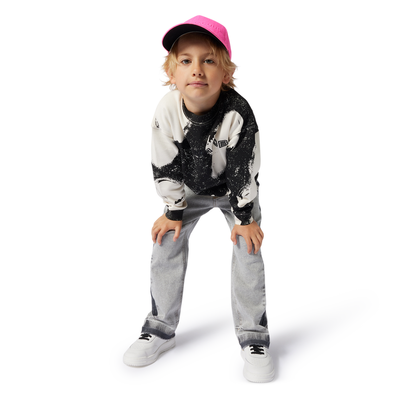 Leder-Sneaker mit Klett MARC JACOBS 
                        JUNGE