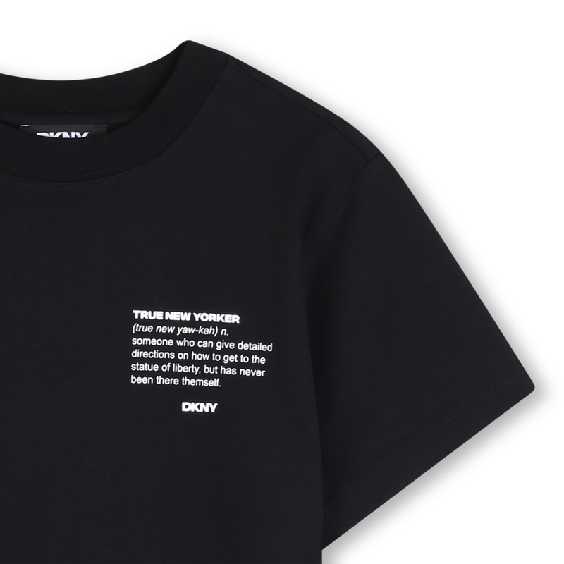 KURZ&Auml;RMELIGES T-SHIRT DKNY 
                        UNISEX