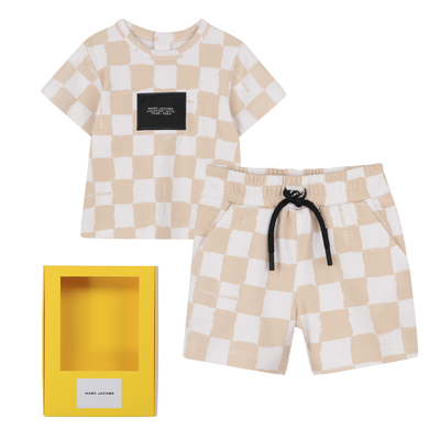 SET AUS T-SHIRT UND SHORTS MARC JACOBS UNISEX