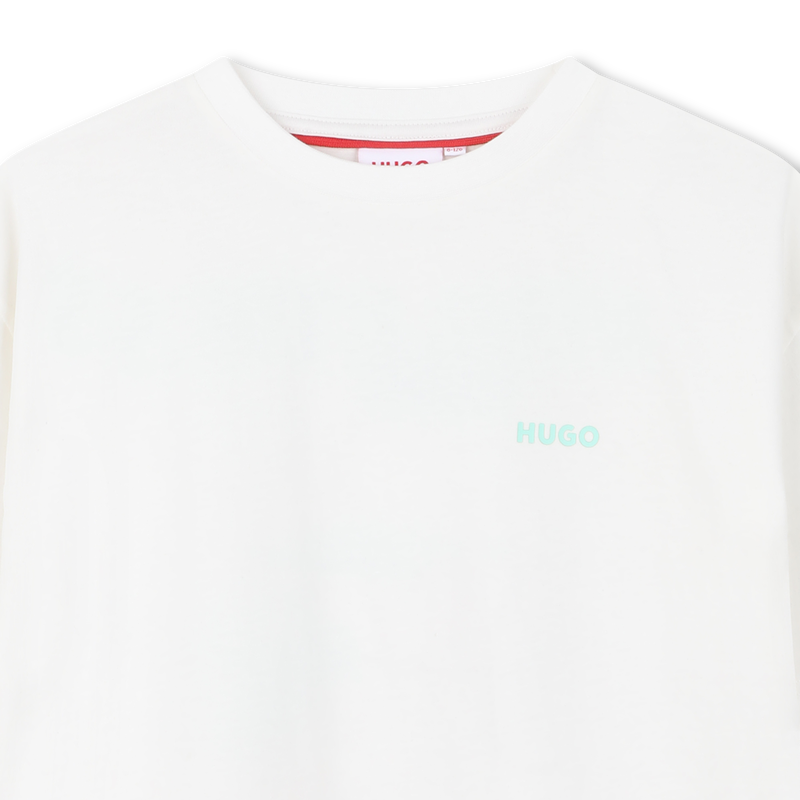 KURZ&Auml;RMELIGES T-SHIRT HUGO 
                        JUNGE