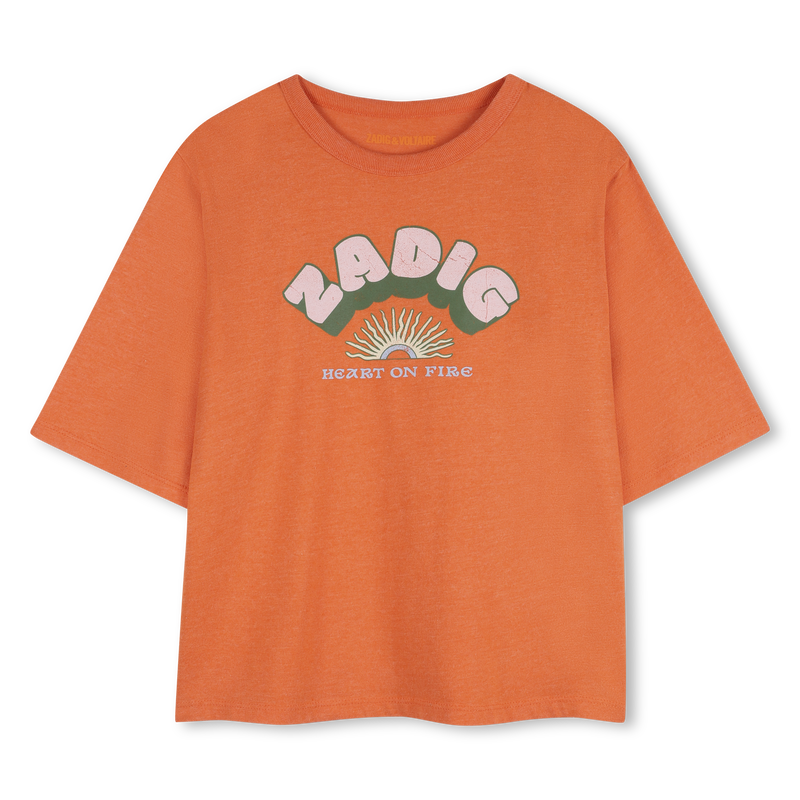 KURZ&Auml;RMELIGES T-SHIRT ZADIG & VOLTAIRE 
                        M&Auml;DCHEN