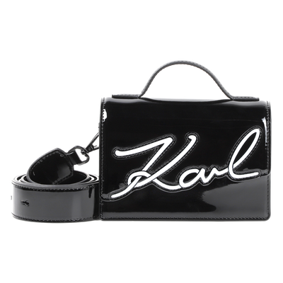 Verstellbare Magnet-Handtasche KARL LAGERFELD KIDS M&Auml;DCHEN
