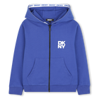Cardigan mit Kapuze, BLAUGRAU, hi-res