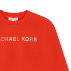 Sweatshirt mit Glitzereffekt MICHAEL KORS 
                    M&Auml;DCHEN