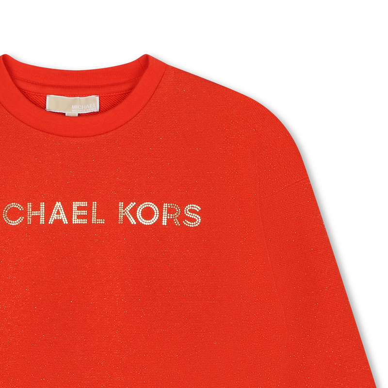 Sweatshirt mit Glitzereffekt MICHAEL KORS 
                        M&Auml;DCHEN