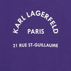 Sweatshirt mit Motiv KARL LAGERFELD KIDS 
                    M&Auml;DCHEN