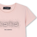 T-Shirt mit kurzen &Auml;rmeln KARL LAGERFELD KIDS 
                    M&Auml;DCHEN