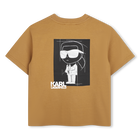T-Shirt mit kurzen &Auml;rmeln KARL LAGERFELD KIDS 
                    JUNGE
