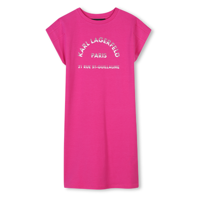Kurz&auml;rmeliges Kleid KARL LAGERFELD KIDS M&Auml;DCHEN