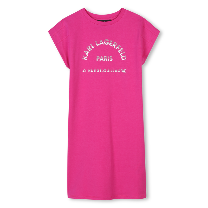 Kurz&auml;rmeliges Kleid KARL LAGERFELD KIDS 
                        M&Auml;DCHEN