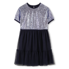 Kleid aus zwei Materialien BILLIEBLUSH 
                    M&Auml;DCHEN