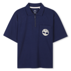 Poloshirt mit Rei&szlig;verschluss TIMBERLAND 
                    JUNGE