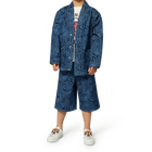 Jeans-Bermudas mit Druck KENZO KIDS 
                    JUNGE