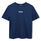 KURZARM T-SHIRT, BLAUGRAU, hi-res