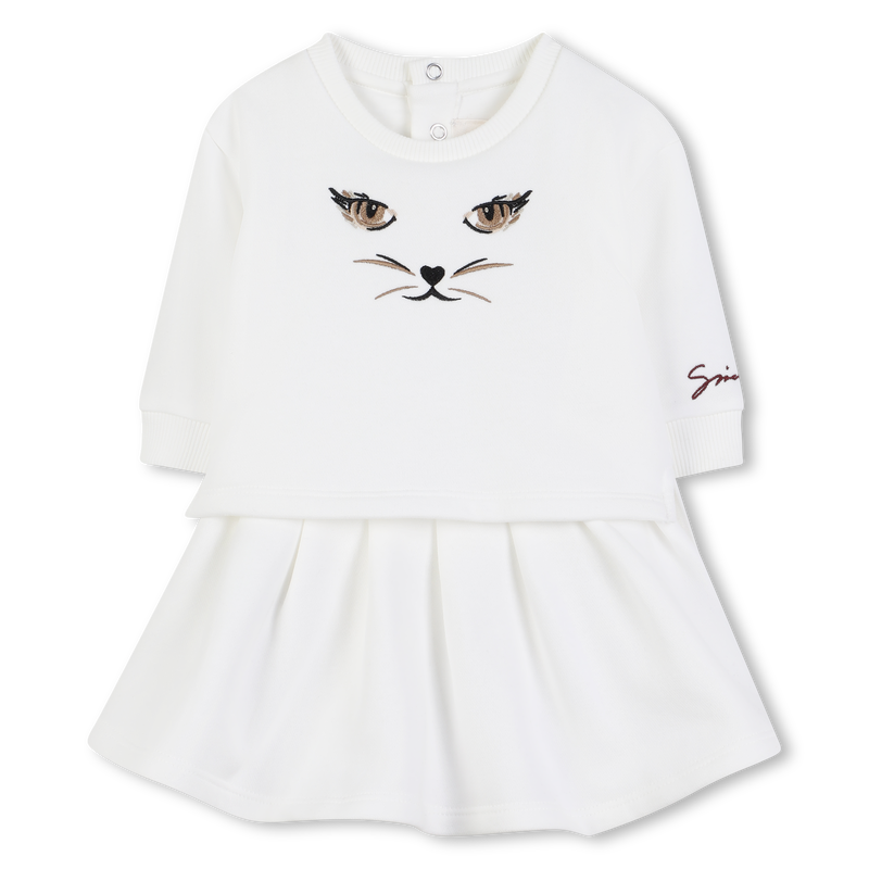 Kleid aus Fleece GIVENCHY 
                        M&Auml;DCHEN