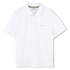 Weites Baumwoll-Poloshirt BOSS 
                    JUNGE