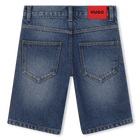 Denim-bermudashorts HUGO 
                    JUNGE