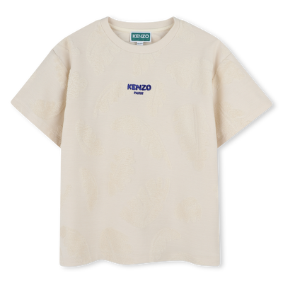 T-Shirt aus Frottee KENZO KIDS JUNGE
