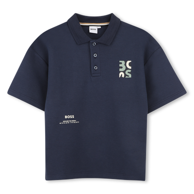 KURZ&Auml;RMELIGES POLOSHIRT BOSS JUNGE