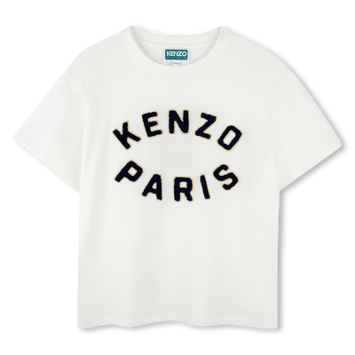 Kurz&auml;rmeliges T-Shirt aus Baumwolle KENZO KIDS UNISEX