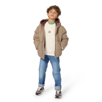 Karo-Steppjacke KIDS AROUND JUNGE