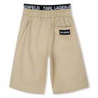 Twill-Bermudas KARL LAGERFELD KIDS 
                    JUNGE