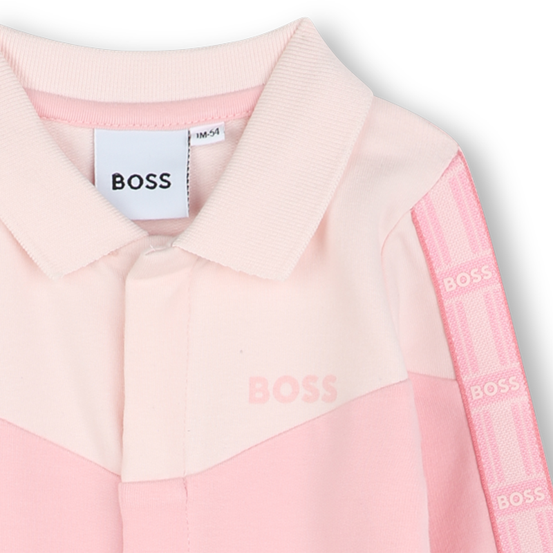 Pyjama mit Cut-outs und Kragen BOSS 
                        M&Auml;DCHEN