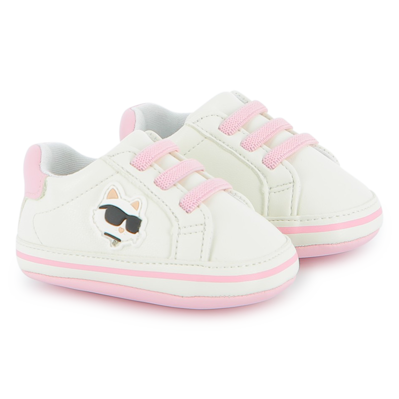 Kunst-Sneaker KARL LAGERFELD KIDS 
                        M&Auml;DCHEN