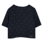 Kurz&auml;rmelige Bluse MICHAEL KORS 
                    M&Auml;DCHEN