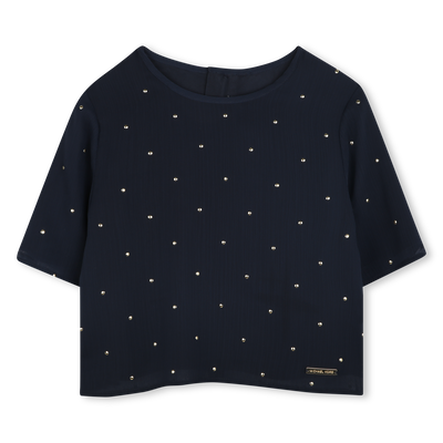 Kurz&auml;rmelige Bluse MICHAEL KORS M&Auml;DCHEN