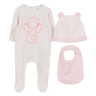 Pyjama + M&uuml;tze + L&auml;tzchen-Set KENZO KIDS 
                    UNISEX