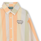 Gestreiftes langarmhemd KENZO KIDS 
                    JUNGE