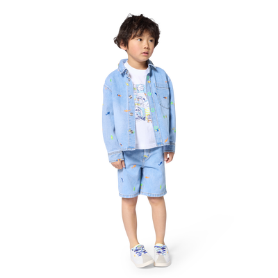 DENIM-OVERSHIRT BILLIEBLUSH JUNGE