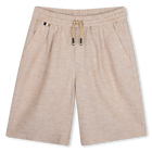 Bermudashorts aus leinen BOSS 
                    JUNGE