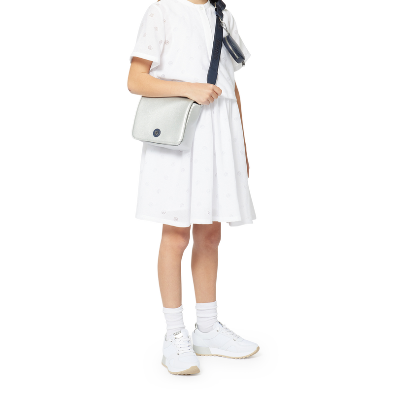 Kurz&auml;rmeliges Kleid BOSS 
                        M&Auml;DCHEN
