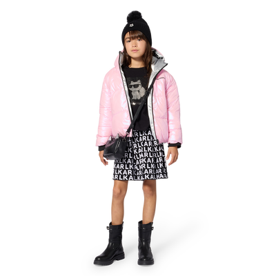 Kurzes Kleid KARL LAGERFELD KIDS M&Auml;DCHEN