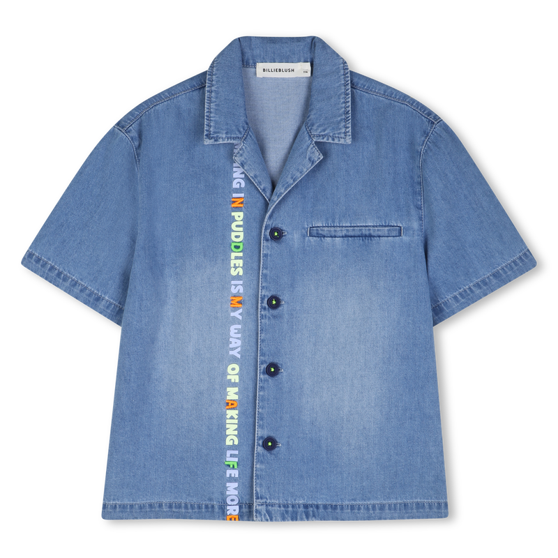 KURZÄRMELIGES HEMD BILLIEBLUSH 
                        JUNGE