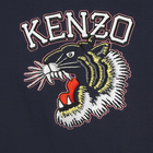 Besticktes Baumwoll-Sweatshirt KENZO KIDS 
                    M&Auml;DCHEN