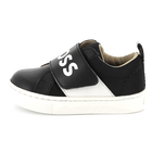 Ledersneaker mit Klettriemen BOSS 
                    JUNGE